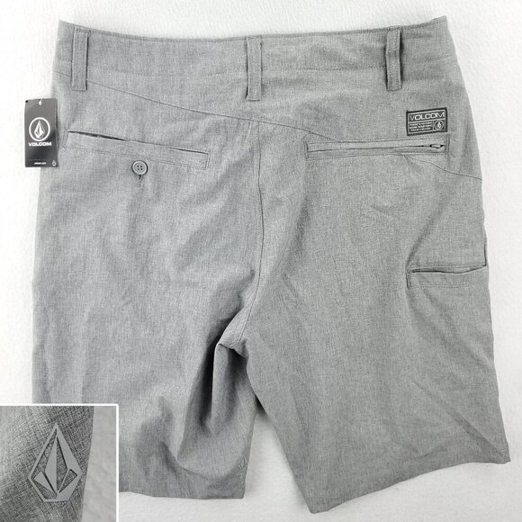 Volcom Kerosene Hybrid Shorts Surf Turf 4 Way Stretch Men "31" Real 32 Waist NWT - Picture 3 of 11